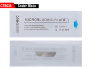 Beschikbare Microblading-Naalden 2 in 1 Dubbel Blad van de Rijenschets voor Hairstroking en het In de schaduw stellen