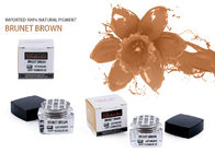 Het veilige Pigment van de Wenkbrauwtatoegering Donkerbruin Bruin Permanent de Make-uppigment van 5 ml