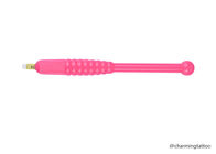 De roze Beschikbare Permanente Pen van de Wenkbrauwmicroblading van Make-uphulpmiddelen Hand # 18 u-Blad