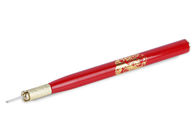 De rode Kosmetische Pen van de de Make-up Overmaatse Hoofd Handtatoegering van de Tatoegeringspen Permanente