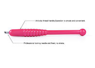 Het roze Hand van de Wenkbrauwmicroblading van de Tatoegeringspen Beschikbare Hulpmiddel van de de Pen Permanente Make-up