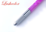 De purpere Pen van de het Kristal Handtatoegering van 11,8 Permanente de Make-uphulpmiddelen van cm voor Wenkbrauwen