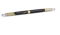 OEM de Permanente van de Hoofdenmicroblading van Make-uphulpmiddelen Zwarte Dubbele Pen van de de Pen 3D Handtatoegering