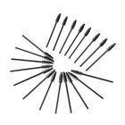 De synthetische Wimpers van de Toebehoren Zwarte 9,9 cm van de vezeltatoegering/Wenkbrauwenborstels