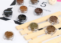 3 Pigment van de de Wenkbrauwtatoegering van ml het Romige voor Permanente Make-up Bruine Kleur