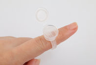 Ce-de Tatoegeringstoebehoren, Transparante Plastic Permanente Ringskop met Enig steriliseren Zak