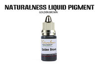 Gouden Bruin Organisch Permanent Naturalness van het Make-uppigment Vloeibaar Inktpigment
