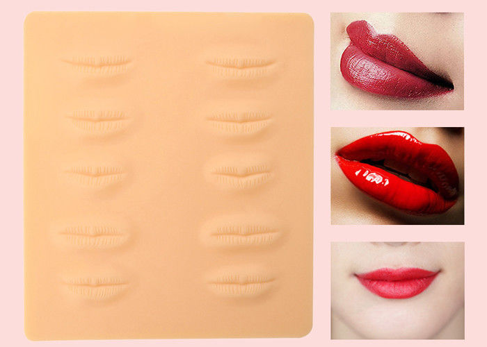 De wasbare 3D Valse Huid van de Lippenpraktijk voor Microblading-Make-uppraktijk