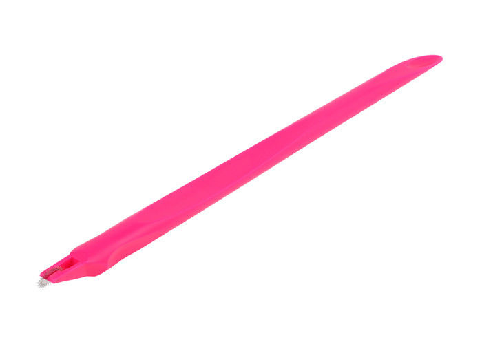 Permanente van de Rol Beschikbare Microshading van de Make-upwenkbrauw de Pen Roze Kleur