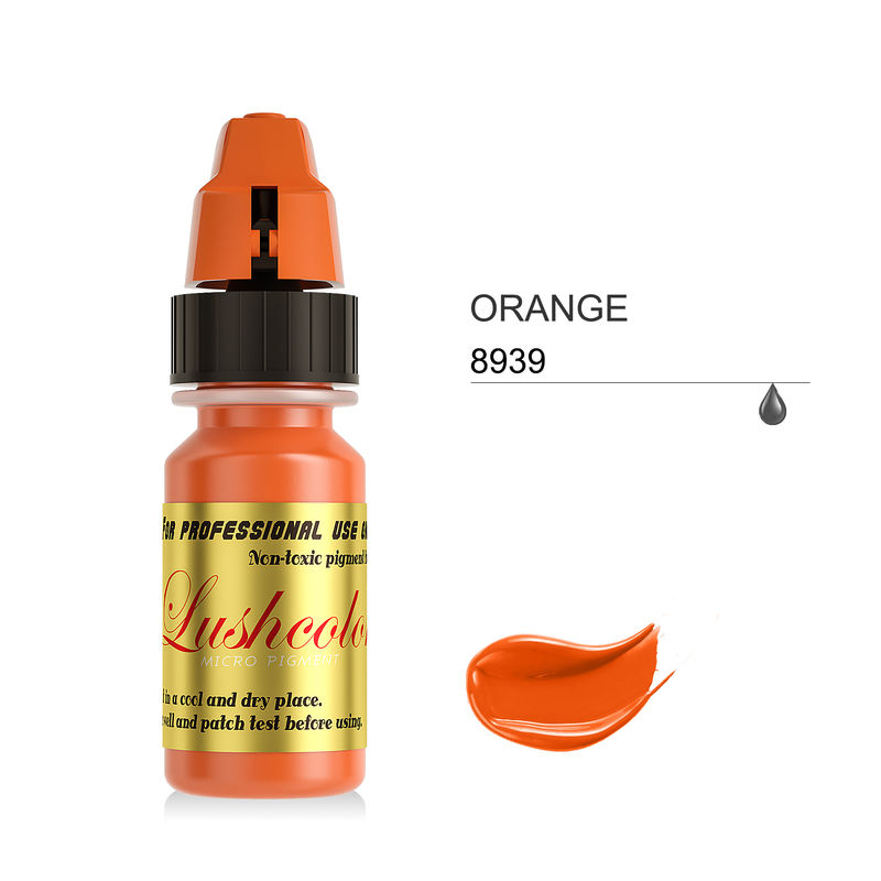 Lushcoloroem Oranje Permanent Make-uppigment voor Lip